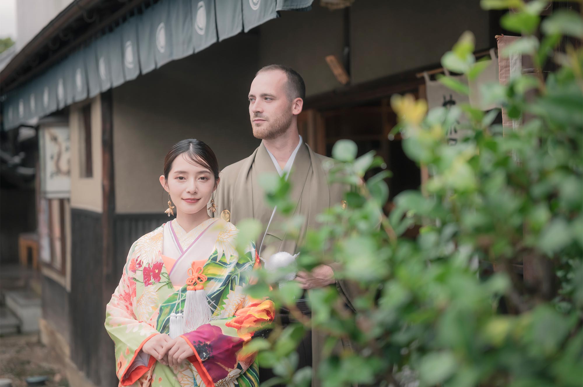 京都で神前式・神社挙式などの神社婚は神社結婚式の京都式服結婚式
